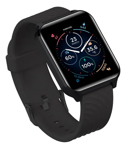 Reloj Smartwatch Motorola Watch 70 1.69 Ip67 Bluetooth Negro