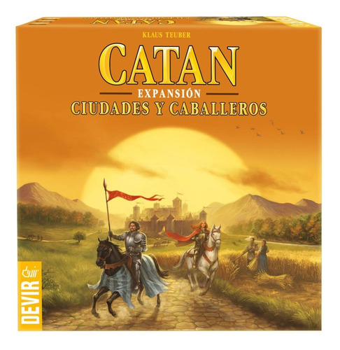 Juego De Mesa Catan Ciudades Y Caballeros (expansión) Devir