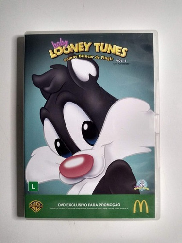 Dvd - Baby Looney Tunes - Vamos Brincar De Fingir Vol 2