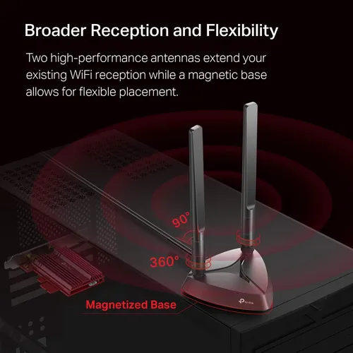Tp-link Wifi 6 Ax3000 Pcie Tarjeta Wifi (archer Tx3000e),...