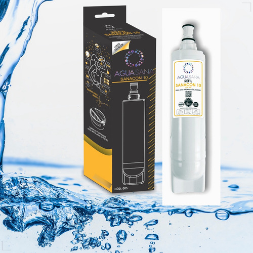 Refil Filtro Compatível Purificador Consul Cpb34, Cpb34ab... Cor Branco