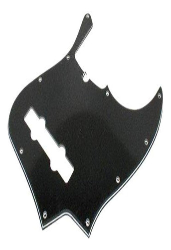 Fender Modern Pickguard, Bajo Jazz De 5 Cuerdas, 10 Hoyos - 