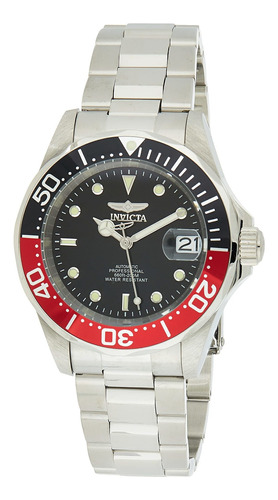 Reloj Hombre Invicta Invicta-940 Automático Pulso Plateado