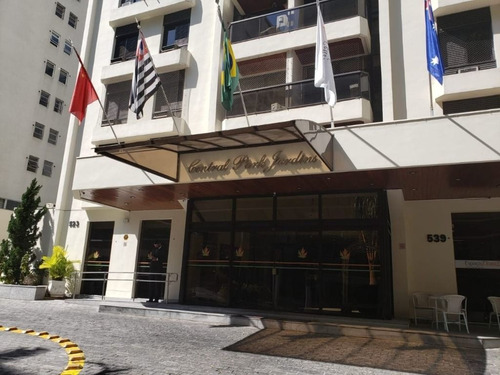Imagem 13 de 16 de Flat Com 1 Dormitório À Venda, 44 M² Por R$ 550.000,00 - Cerqueira César - São Paulo/sp - Fl0193