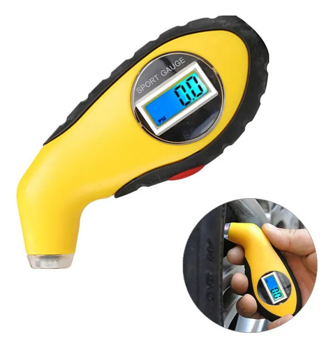 Manometro Digital Para Llantas Auto Moto Bicicleta