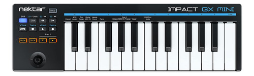 Nektar Impact Gx Mini Usb Midi Controller, 25 Teclas