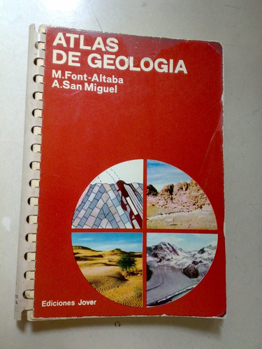Libro Atlas De Geologia M. Font-altaba A. San Miguel Jover
