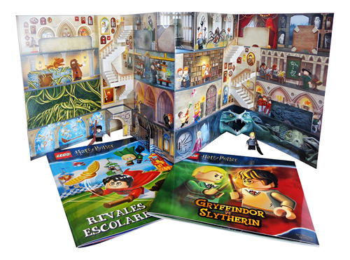 Libro Lego Duelos Mágicos Harry Potter Contra Malfoy