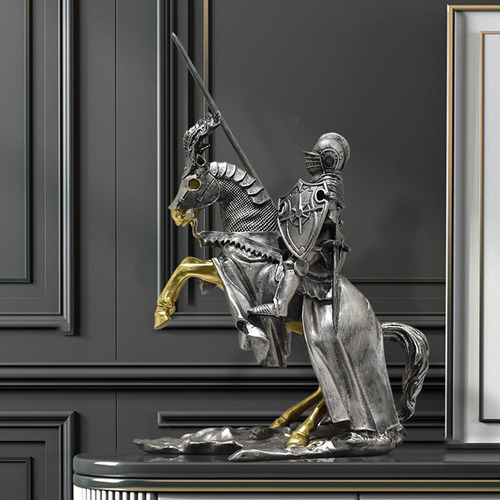 1 Figuritas De Caballero Decorar Estatua Arte Caballero