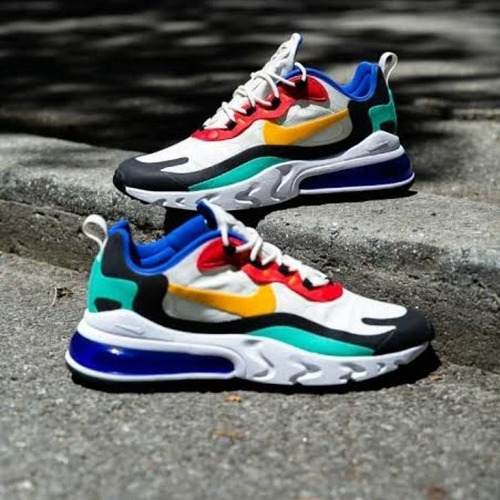 Nike React Air Max  Colorido 270 Promoção Academia 