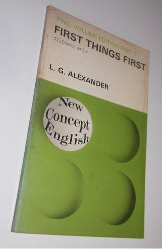 First Things First Part 1 Student's Book L. G. Alexander 