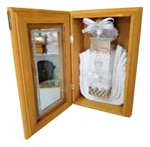 Comprar Kit Vela Bautizo Cofre De Madera Unisex Niño\u002Fniña