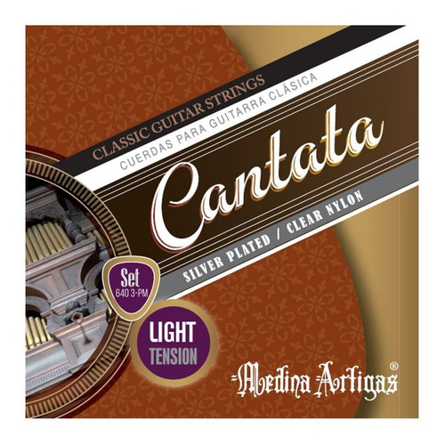 Encordado Cantata Para Guitarra Clásica / Criolla 640lt 3-pm