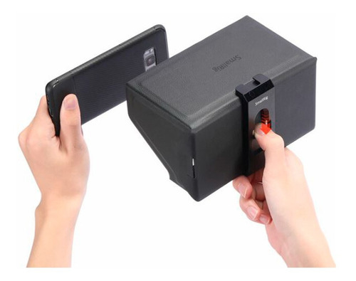 Imagen 7 de 10 de Carcasa Parasol Para Smartphone Filmaker Vlog Streaming