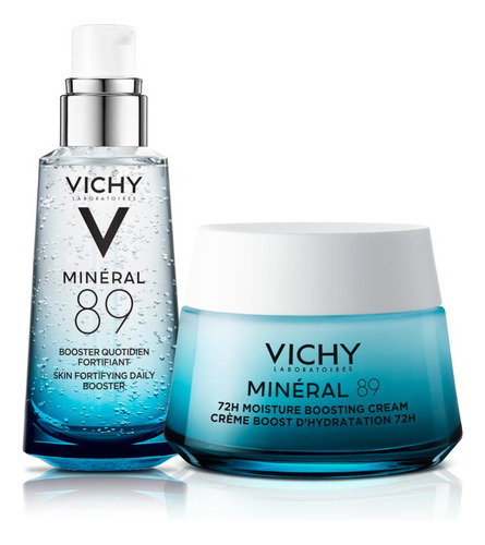 Pack Mineral 89: Serum 50ml + Crema Light 50ml