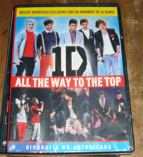 One Direction 1d All The Way To The Top Dvd Sellado / Kktus