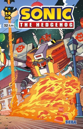 Sonic The Hedgehog Vol 32 Kodomo Ecc (español)
