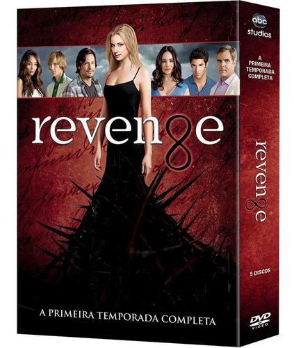 Box Dvd - Revenge 1ª Temporada Completa 5 Discos