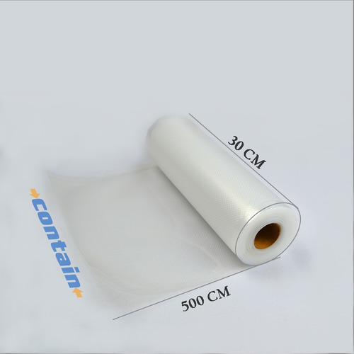 Rollo De Vacio Gofrado De 30x500 Cms Para Empacadora Externa