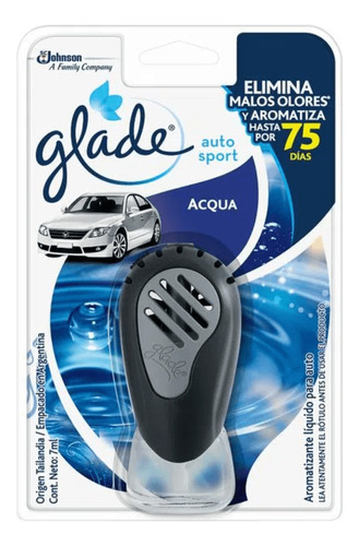 Aromatizante De Auto Acqua Aparato Y Repuesto Glade