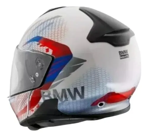 Casco Bmw Moto Blanco Sport M Motocicleta Compatible
