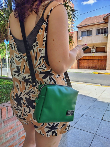 Cartera Bandolera - Modelo Elvira Verde Ingles 