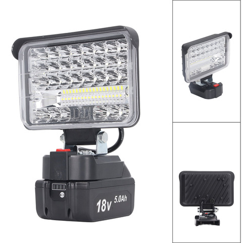 Led Work - Reflector Portátil De Emergencia (144 W, 7200 Lm)