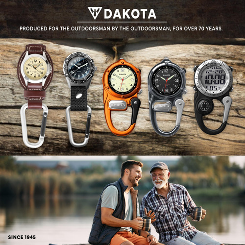 Reloj Dakota Clip, De Aluminio, Para Hombre