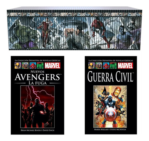 Colección Completa De Comics Tomos Tapa Dura - Marvel Salvat