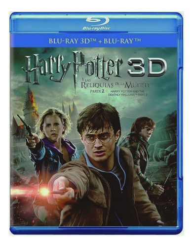 Bluray + Bluray 3d - Harry Potter Reliquias Muerte Parte 2