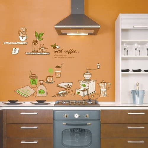 Vinilos Decorativos Adhesivos Heladeras, Flores Y Cocina