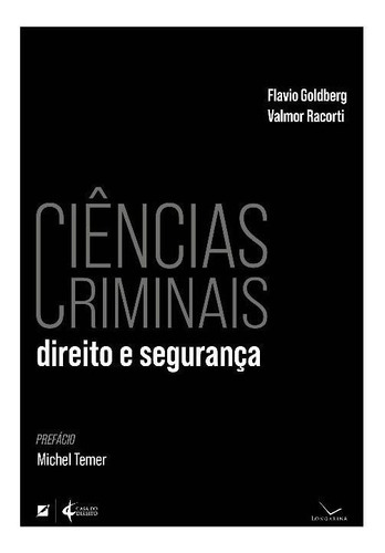 Ciências Criminais, De Goldberg, Flavio ; Racorti, Valmor. Editora Letramento Editora, Capa Mole Em Português, 21
