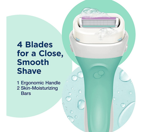 Maquinilla De Afeitar Schick Intuition Cuidado Sensible Para