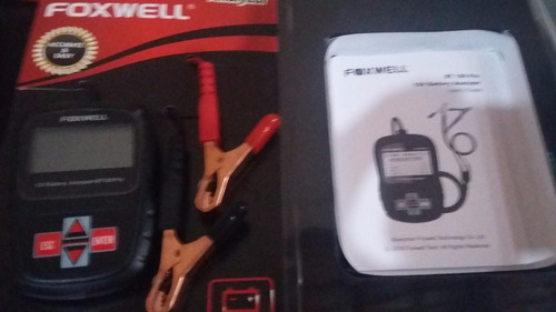 Testador Eletrônico Bateria Foxwell Bt100 12v Frete Grátis