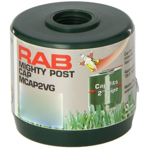 Tapa De Poste Mighty Mcap2vg Tubo De 2 , 23/8  Od X 23/...