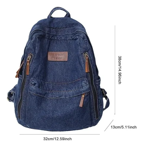 Mochila vaquera hombre hotsell