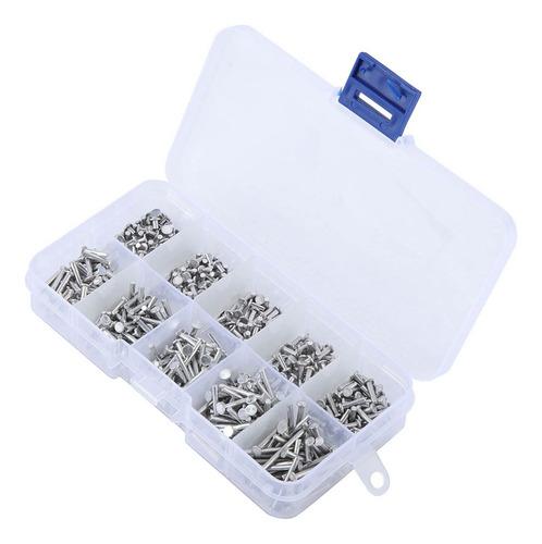 Remache De Aluminio M2.5, 500 Piezas, Remaches De Cabeza Pla