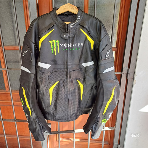 Campera De Cuero Motociclista