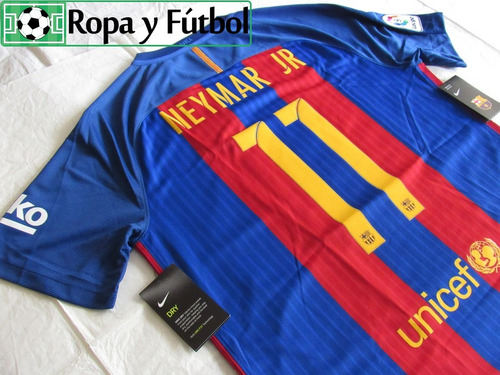 Camiseta Nike Fc Barcelona 2016/17 Neymar Jr. - Talla L