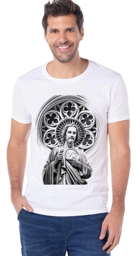 Playera San Judas Tadeo Diseño 04 Religion Playeras Beloma