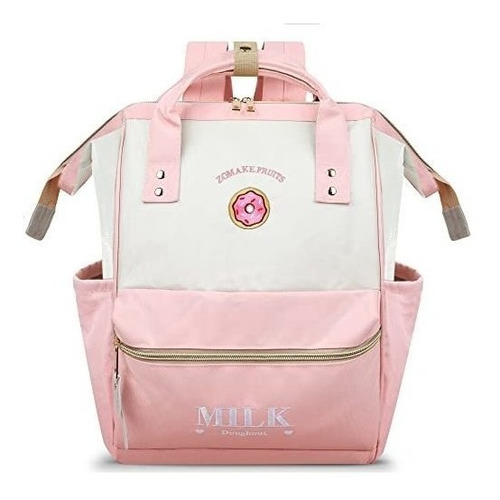 Mochila Escolar Kawaii Para Laptop Zomake (dona Rosa)