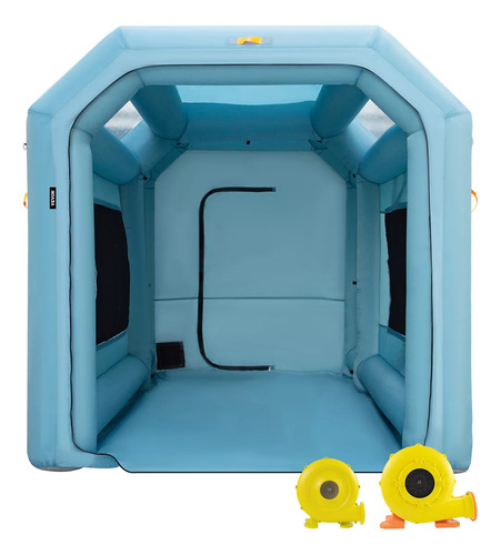 Vevor Cabina Inflable Para Pintar Cuarto Pintura 4x2.5x2.5m