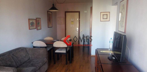 Imagem 1 de 8 de Flat, 51 M² - Venda Por R$ 250.000,00 Ou Aluguel Por R$ 1.680,00/mês - Centro - São Bernardo Do Campo/sp - Fl0011