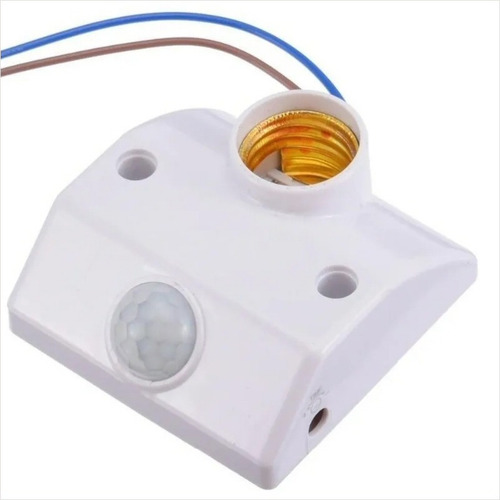 Imagen 1 de 7 de Sensor De Movimiento Pir Con Soquete E27, 220v, 5a, Diy