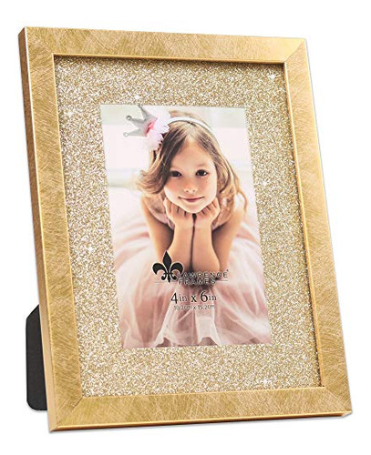 Shine Picture Frame, 4x6, Gold