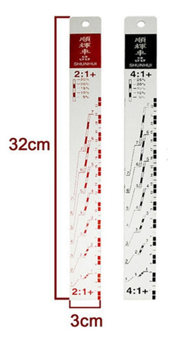A Agitador De Regla De Pintura For Coche 2:1 Y 4:1 Para