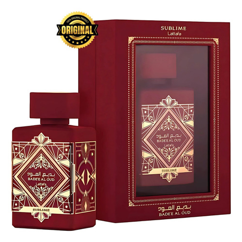 Perfume Árabe Bade Al Oud Sublime - Lattafa - Eua De Parfum 100ml - Original E Lacrado