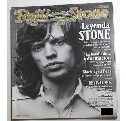 Revista Rolling Stone Edicion De Coleccion Leyenda Stone 