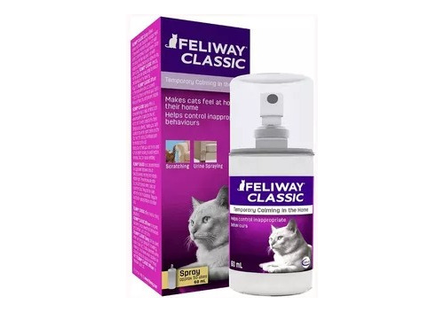 Feliway Classic Spray Feromona Para Gatos 60 Ml 