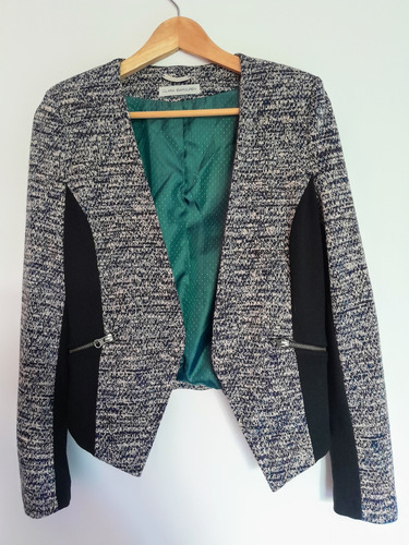 Chaqueta Saco Corto Mujer Clara Ibarguren Talle 40